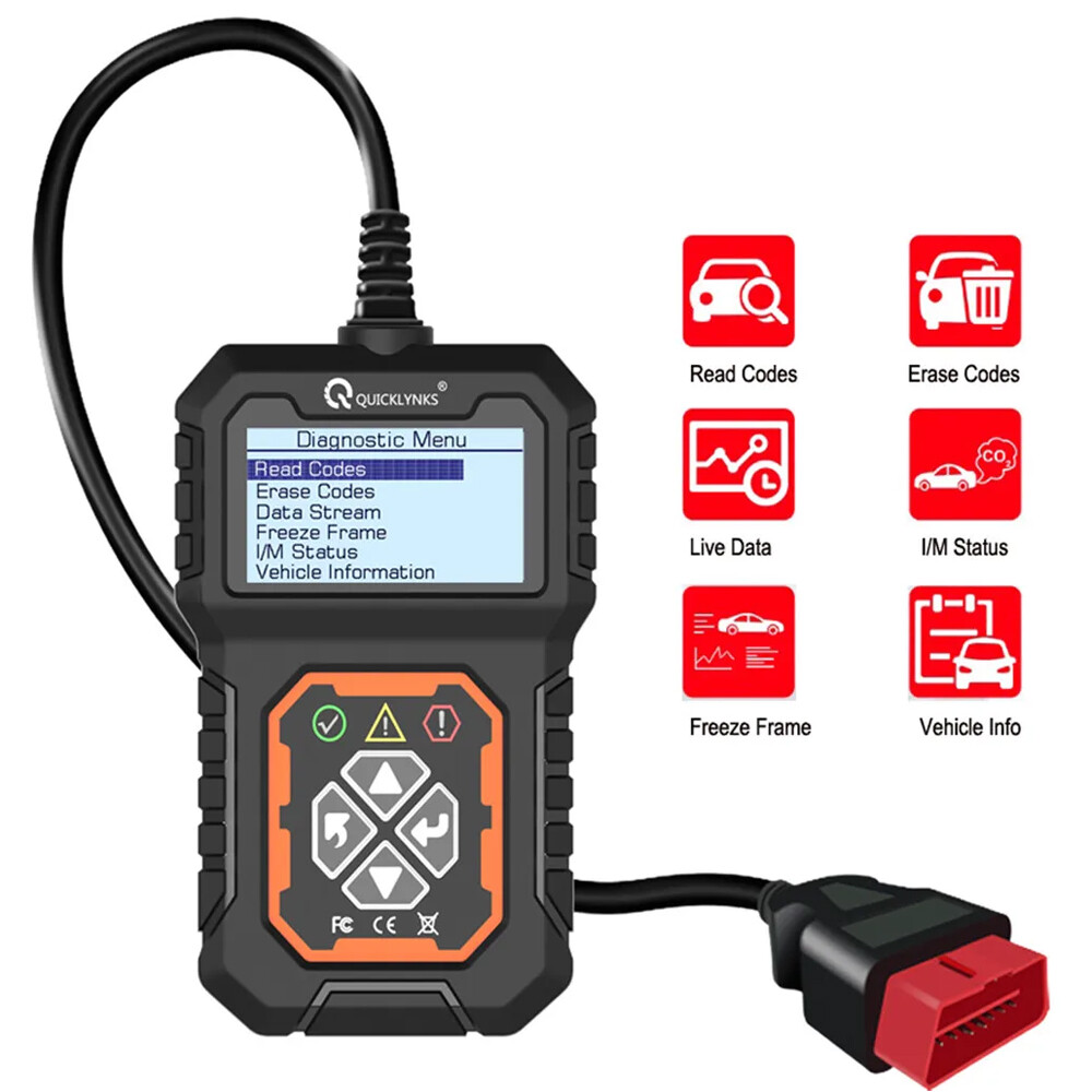 QUICKLYNKS T31 Car Engine Fault Code Reader OBD2 Scanner Engine Diagnostic Tool