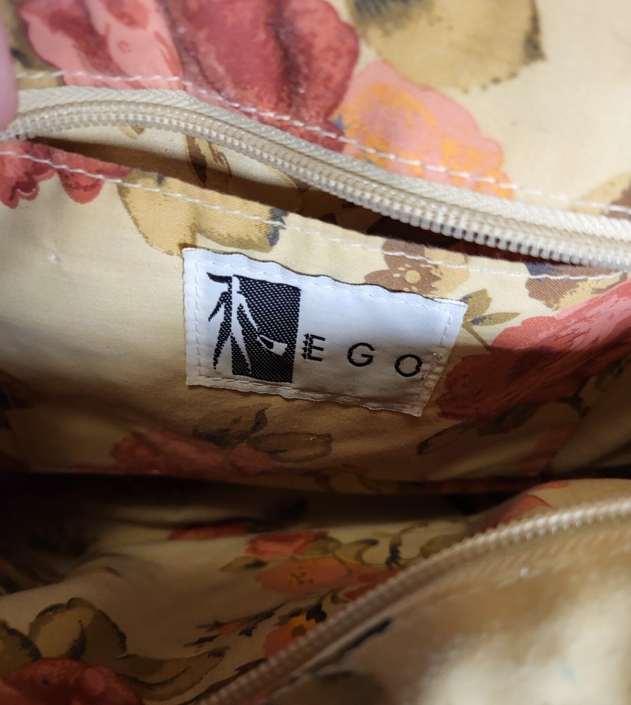 Vintage Straw Woven Handbag by E.G.O.