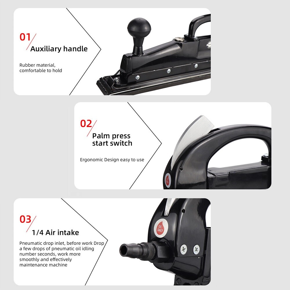 Heavy Duty Air Straight Line Sander Sanding Dual Piston Air Tools Sander Sanding