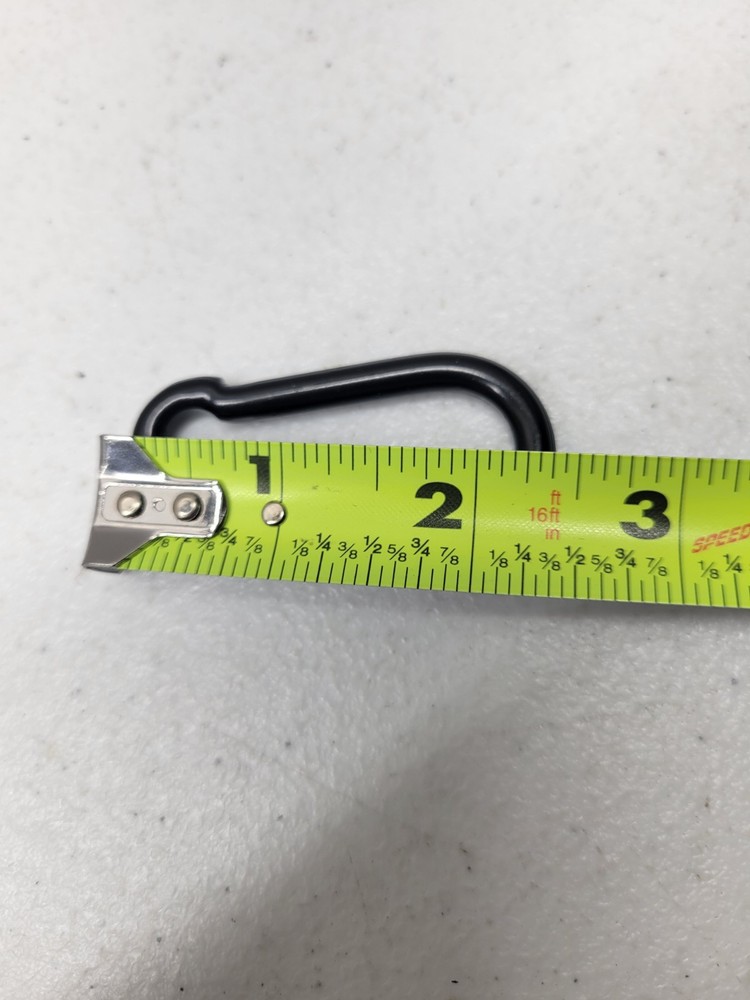 17 Pack Spring Snap Hooks M6 2-3/8 inch Black