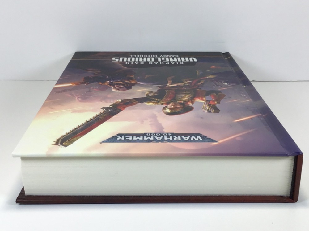 CIAPHAS CAIN VAINGLORIOUS - HC - Warhammer 40K - Black Library - NEW
