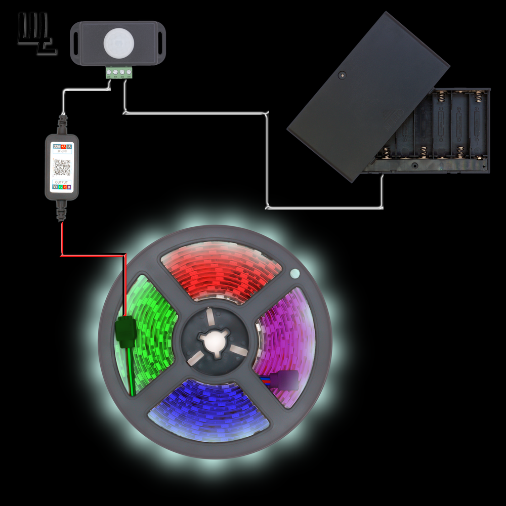 Gun Safe Light Professional Prewired Battery Powered Led /Motion Sensor /Switch