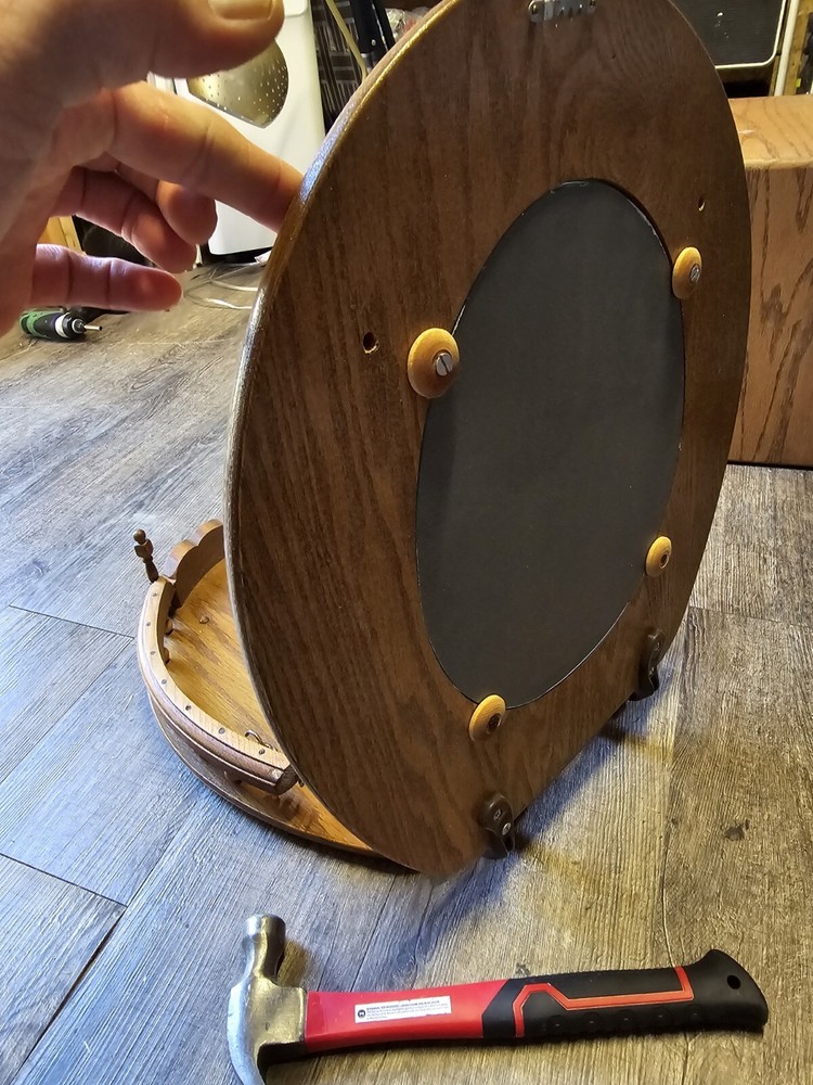 Rustic Cabin Mirror Shelf