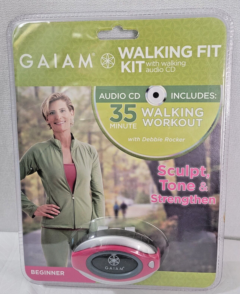 Gaiam Walking Fit Kit with Walking Audio CD Beginners