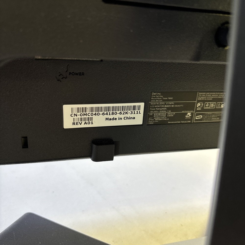 Dell E176FPC LCD Monitor