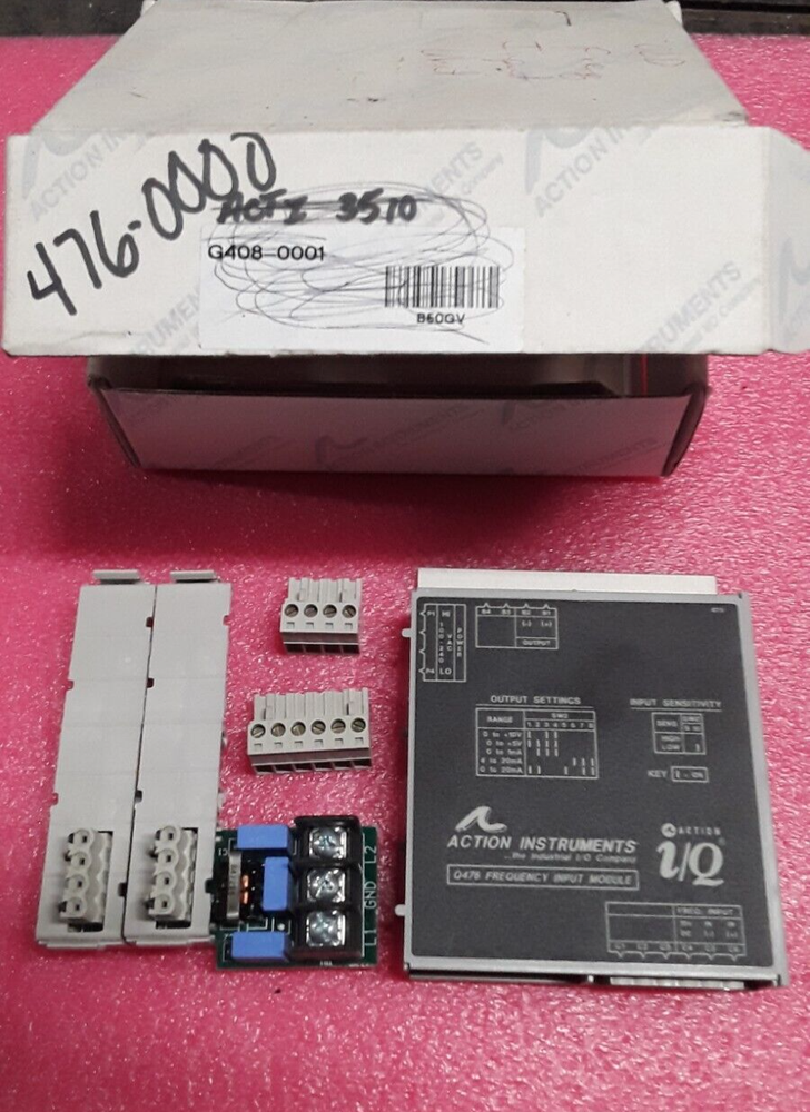 Action Instruments Q476 Frequency Input Module FREQ