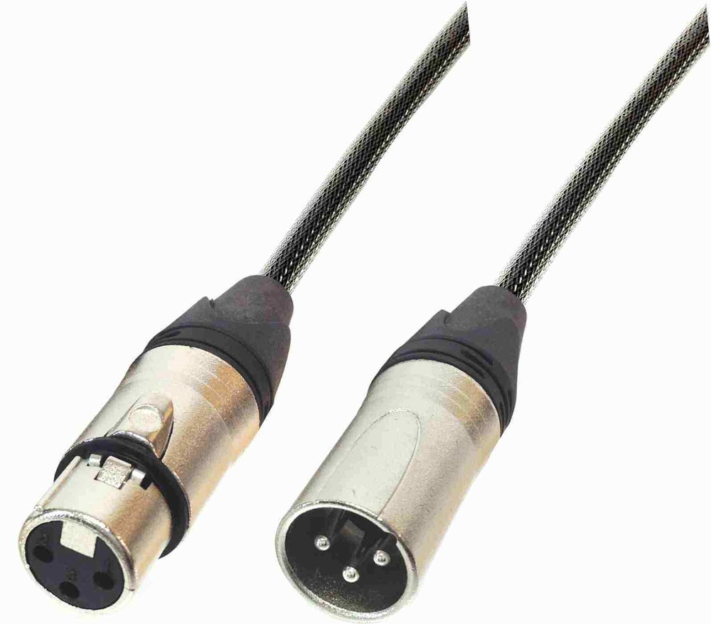 3 Pin, 3 Conductor DMX Cable