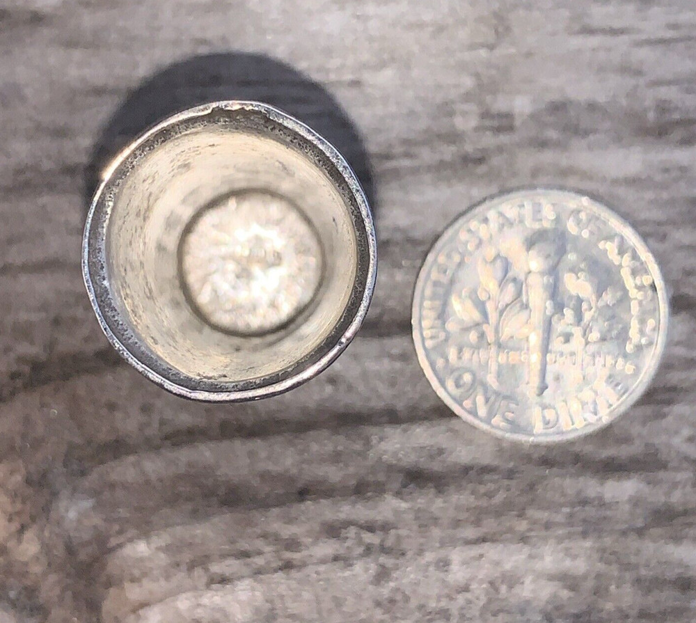 Vintage Sterling Silver Thimble