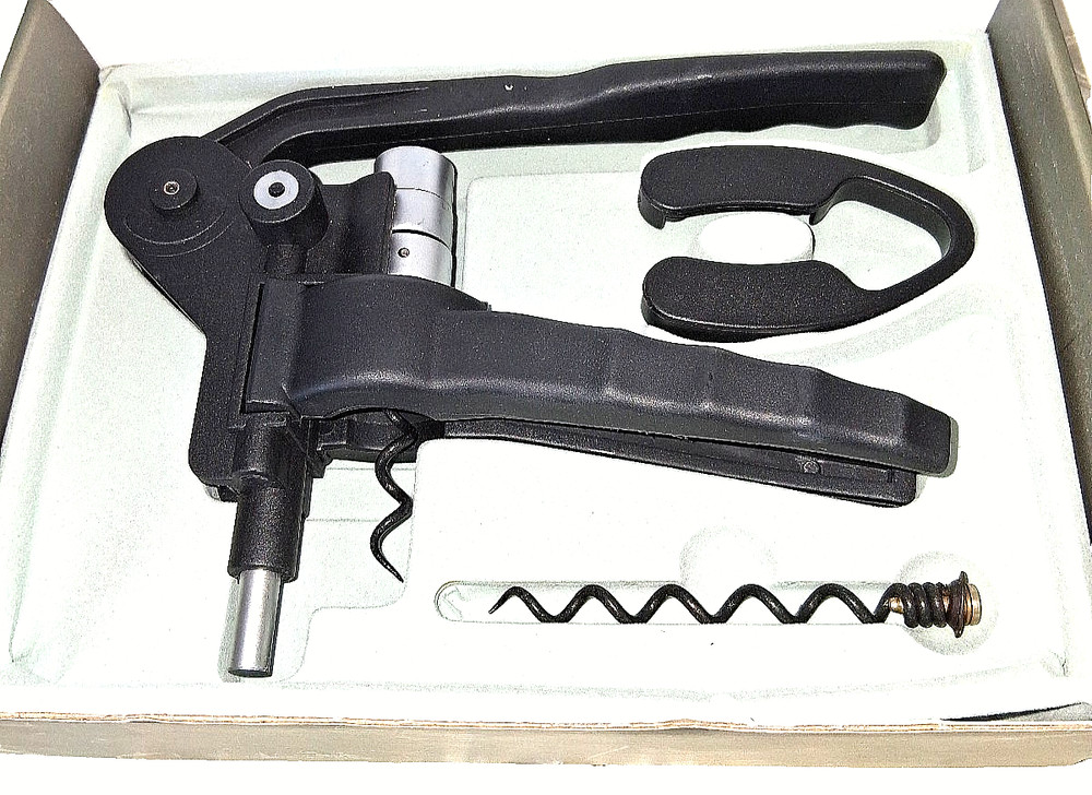 Mervyn's Corkscrew Set,  Includes FoilCutter and Extra Replacement Screw In Box