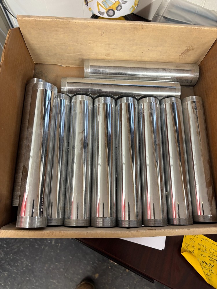 1.5x8 tailpiece DBL THD 11 pieces