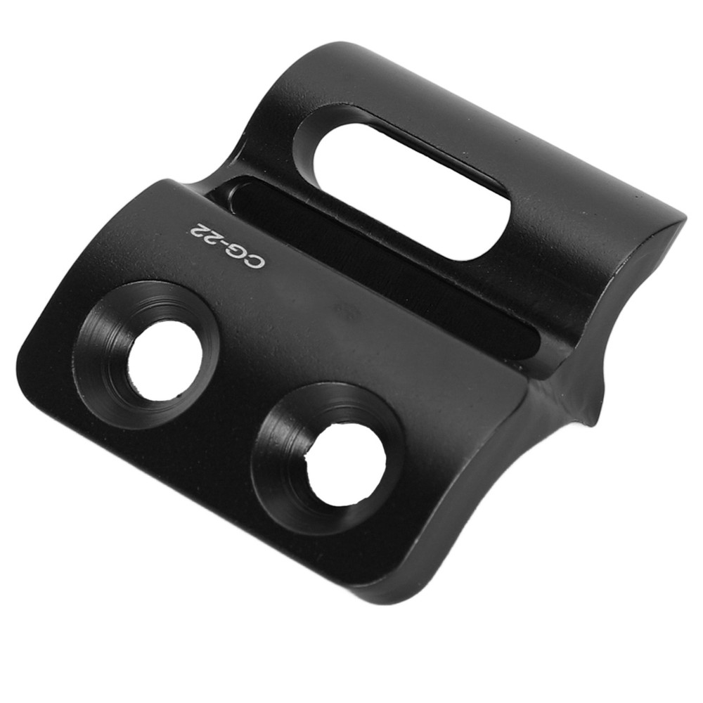 Black Front Derailleur Hanger Aluminium CNC Processing Anodic Oxid