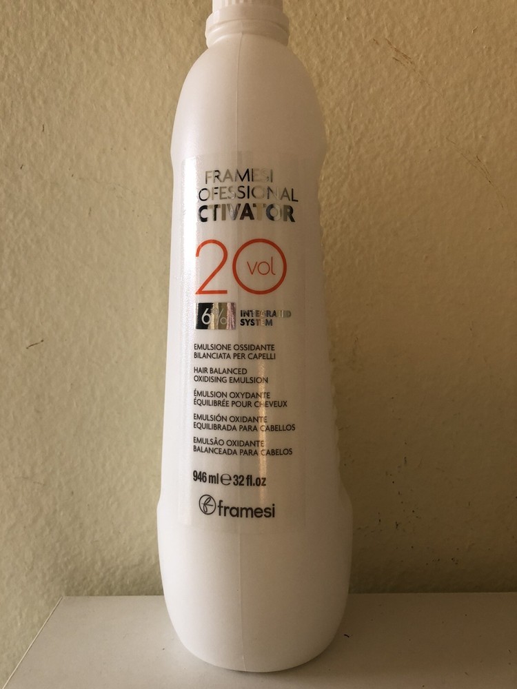Framesi Professional Activator 20 Volume 6% Integrated System 32oz New