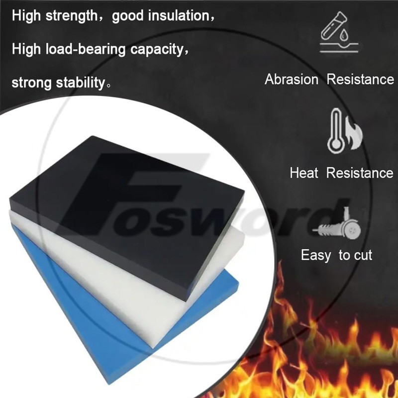 Acetal Sheet POM Plastic Cut to Size Engineering Polyformaldehyde Plate Block