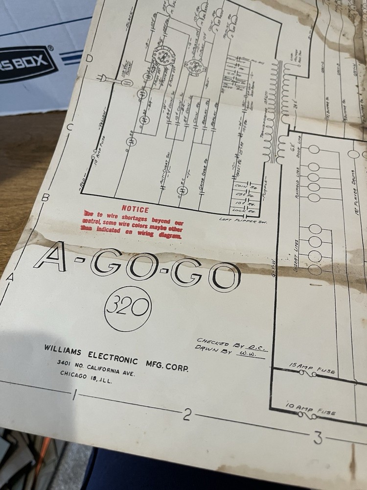 A Go-Go Pinball Schematic