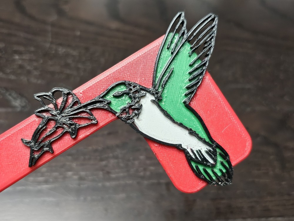 Hummingbird color Mailbox Flag Replacement