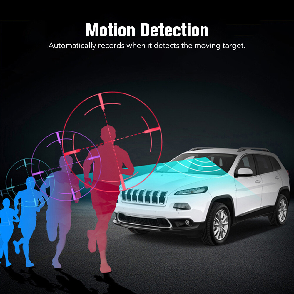 1080P Three Len Car DVR Dash Cam Video Recorder G-Sensor Front And Inside Camera