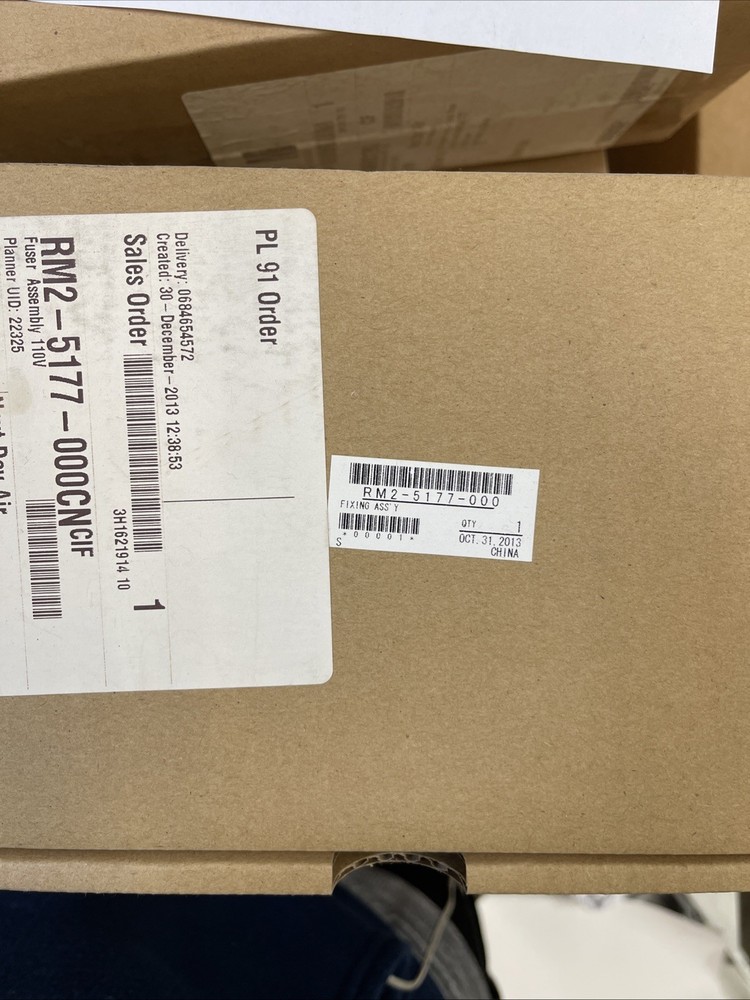 New! Fuser Assembly (For HP RM2-5177)
