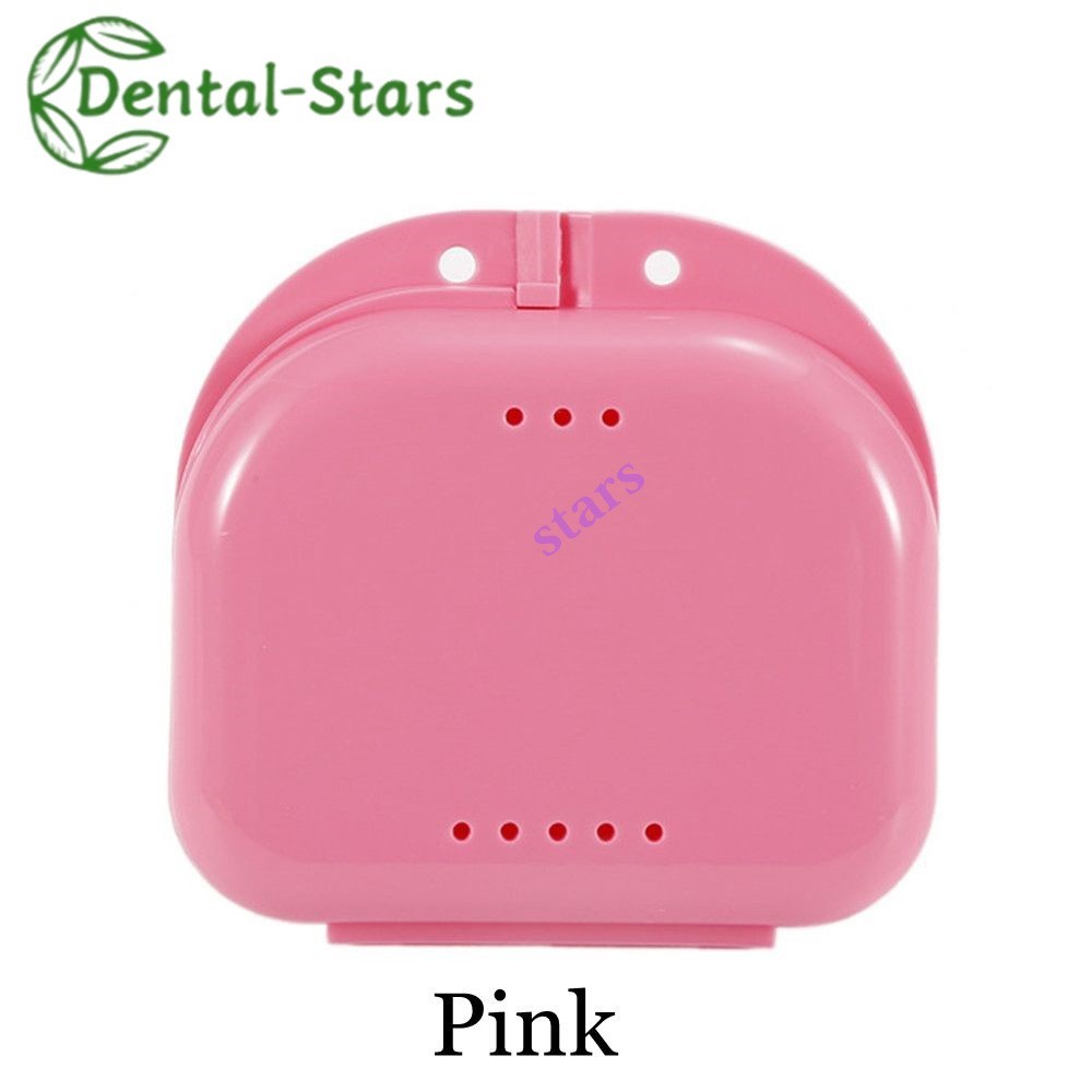 5Pcs Dental Denture Retainer Storage Case Box Mouthguard Container Assorted Box