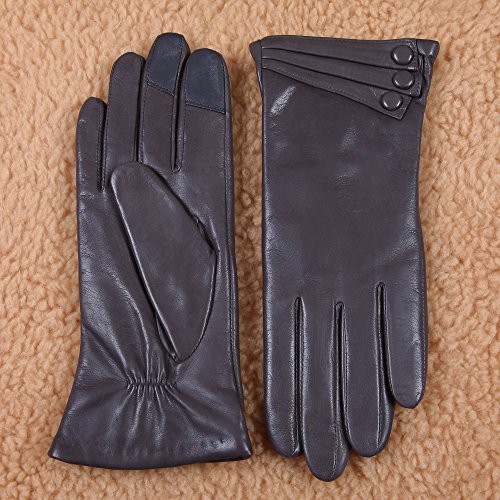 Bestselling 7 (US Standard size) Grey (Touchscreen Function/Cashmere Lining)