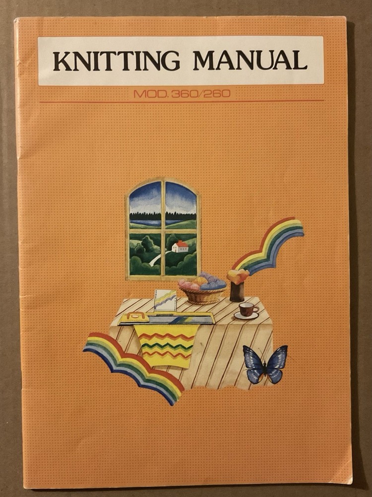 Knitting Manual MOD. 360/260