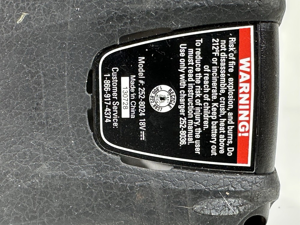 Master Force 1/4 Impact Diver / Battery / Charger