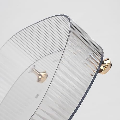 Makeup Perfume Organizer, Tray, Vanity Cosmetic Skincare Clear