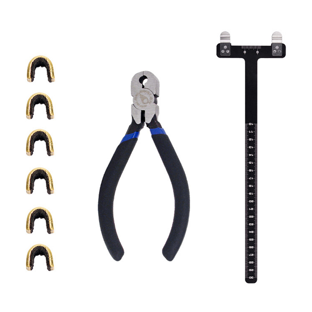 Archery Adjustment Tool Bow String Nocking Points Pliers T Squares Tuning A3K1