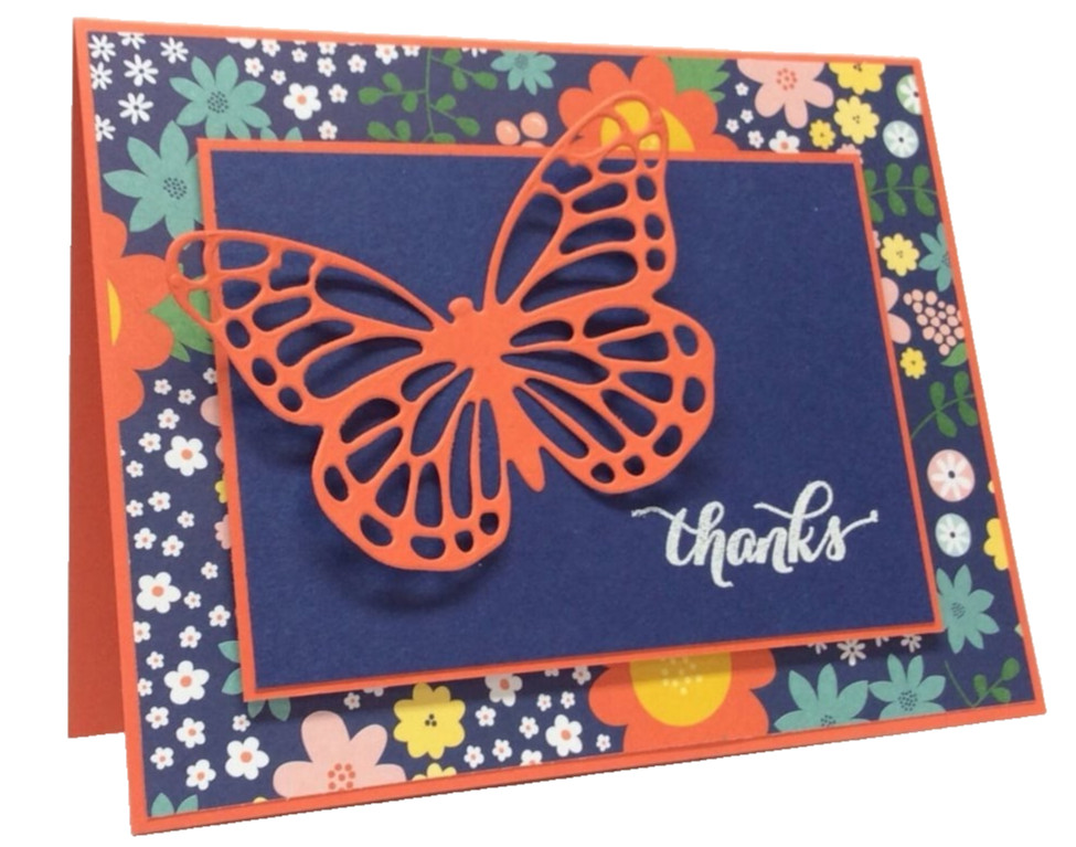 Stampin' Up BUTTERFLIES THINLITS DIES 3pc Set #137360 ALL OCCASION BUTTERFLY