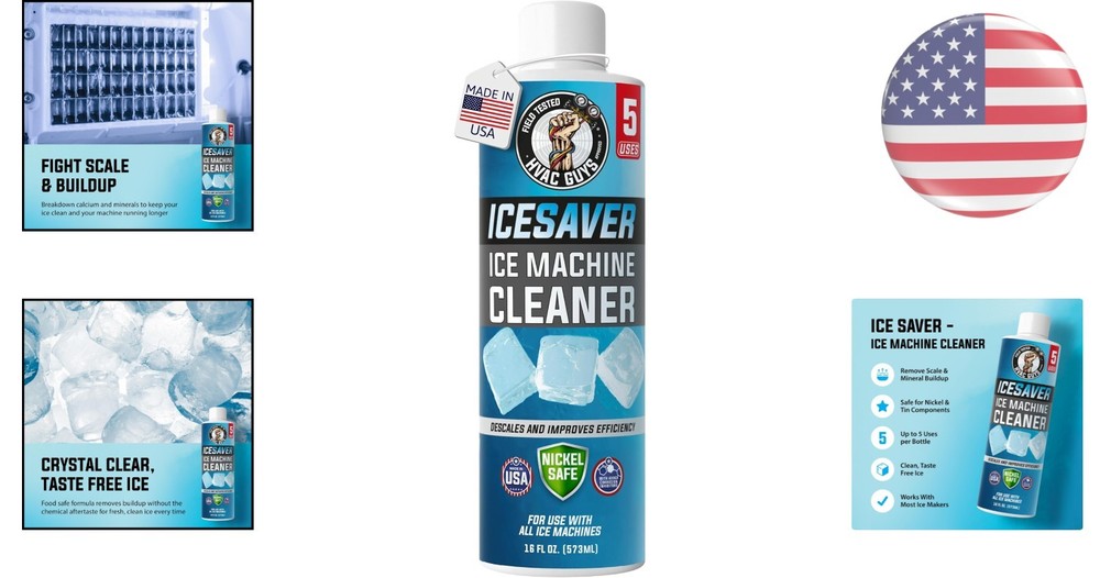 Unscented 16oz Ice Machine Cleaner - Effective Scale and Mineral Removal