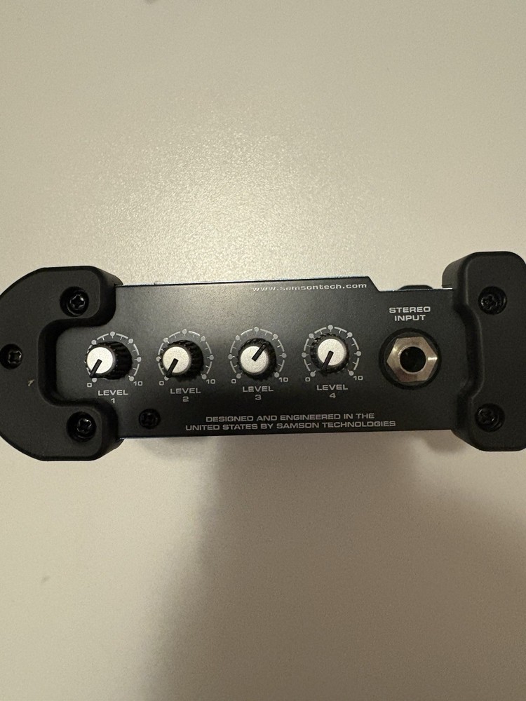 Samson S-amp Stereo Headphone Amplifier Amp