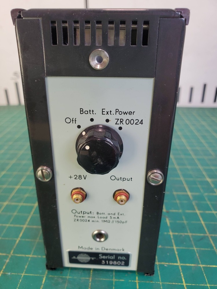 Bruel & Kjaer Type 2625 Vibration Pick-up Preamplifier "No Tariffs"