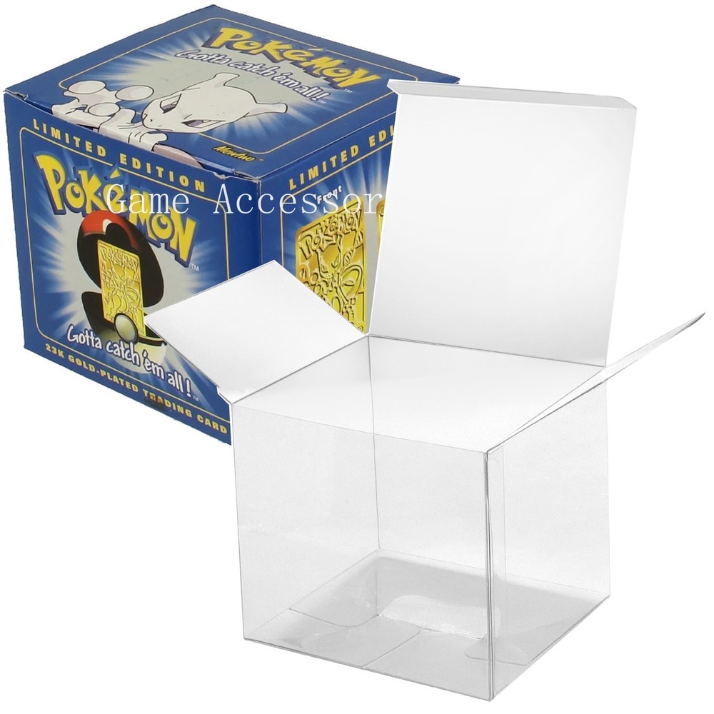 2Pack Protecting Case Display Protector for Pokemon Burger King Collection Box