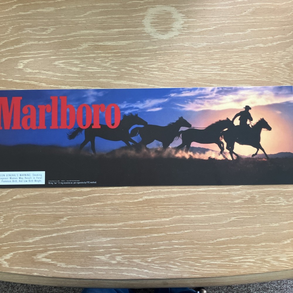 marlboro sign vintage