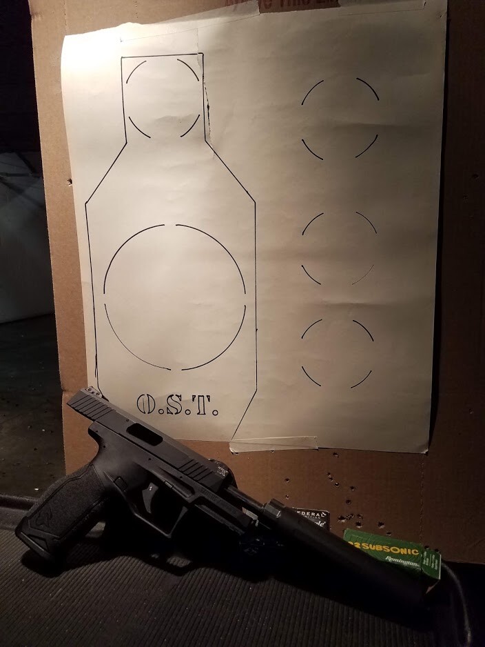 OST Compact Silhouette Kit Target Stencil paper cardboard targets