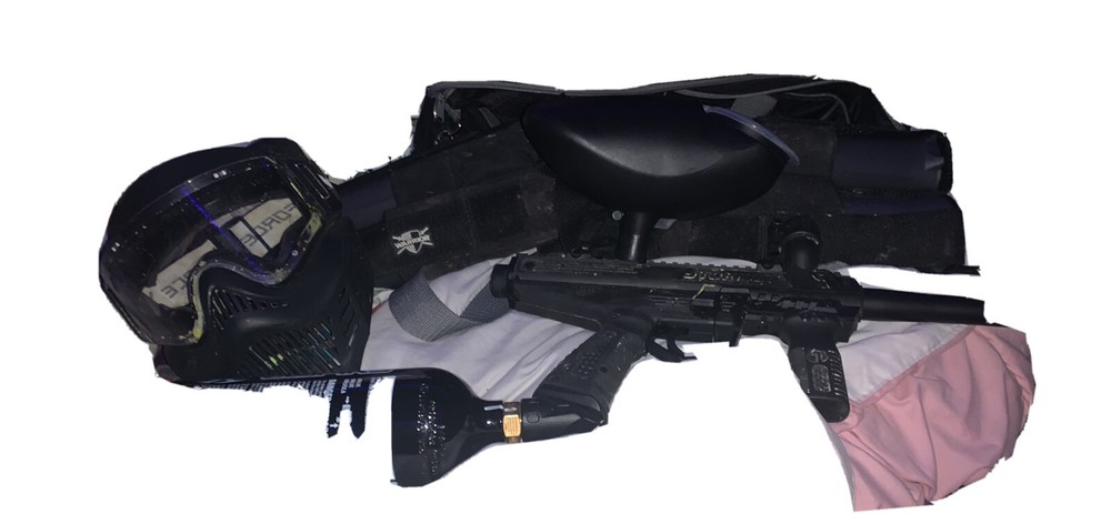 paintball gear used