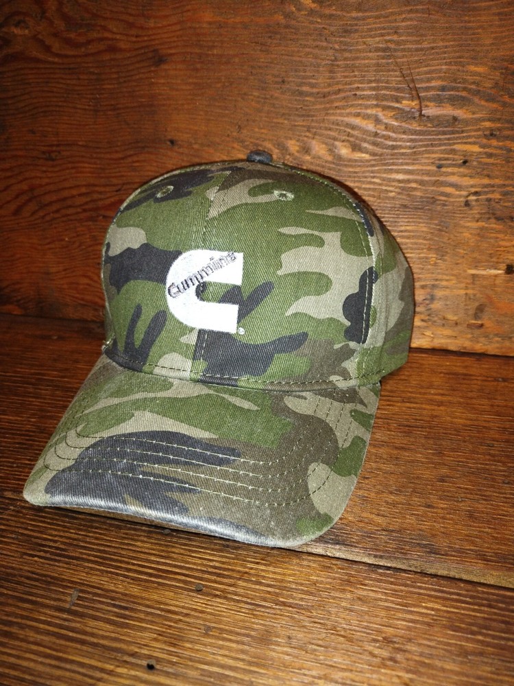 Cummins Camo Hat Embroidered