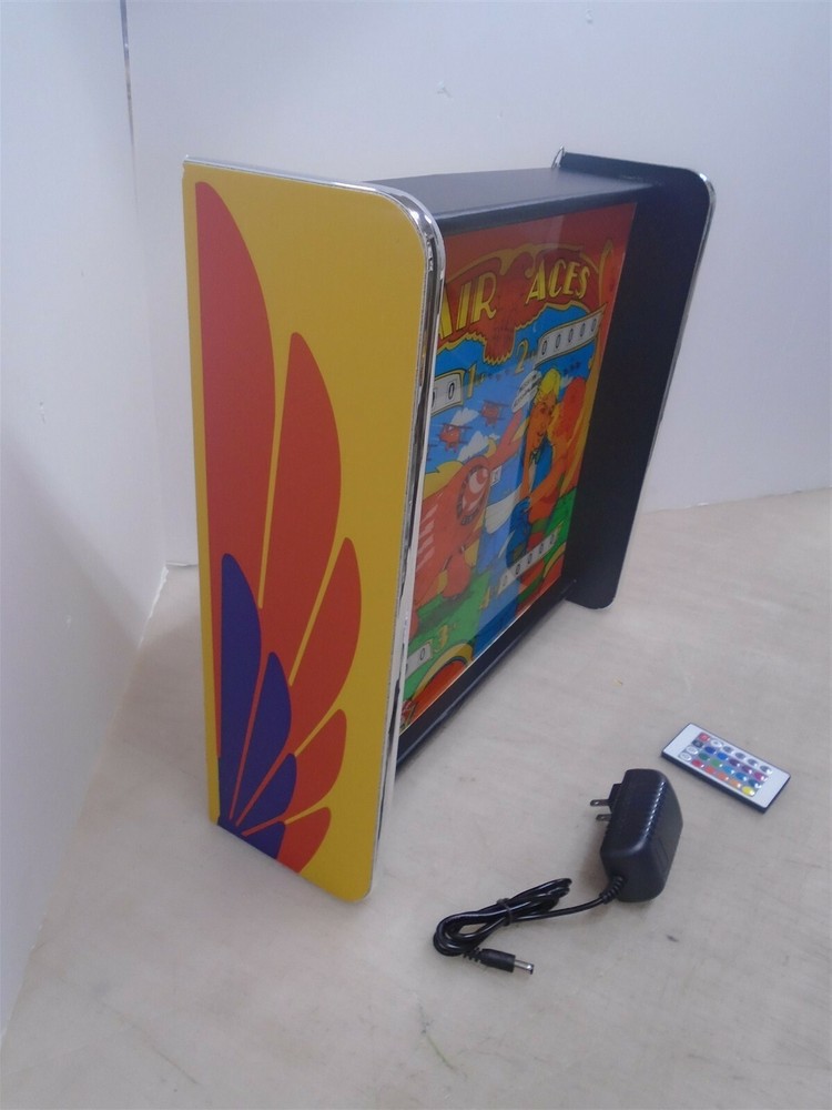 Bally Air Aces Pinball Head LED Display light box