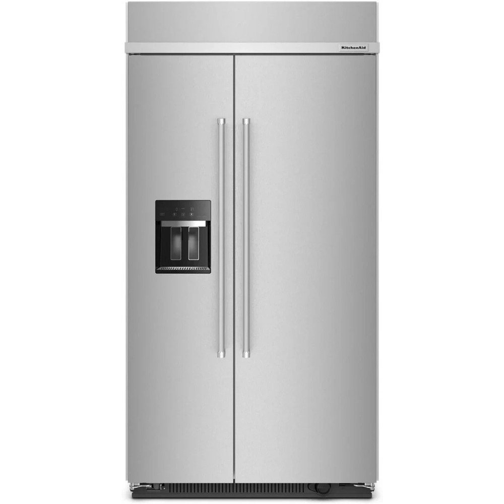 KitchenAid KBSD702MPS 42 Inch Built-In Side-by-Side Refrigerator