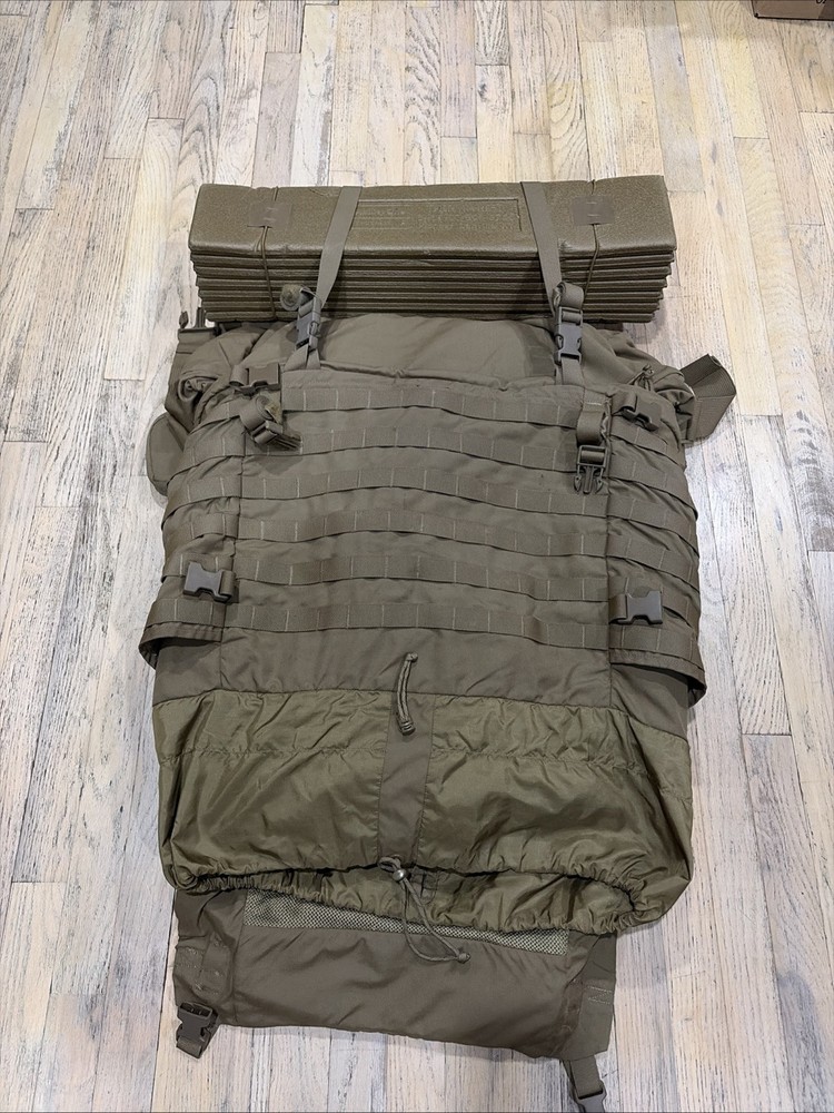 USMC Complete Main Pack FILBE Coyote Backpack Large Rucksack Assault Frame Belt