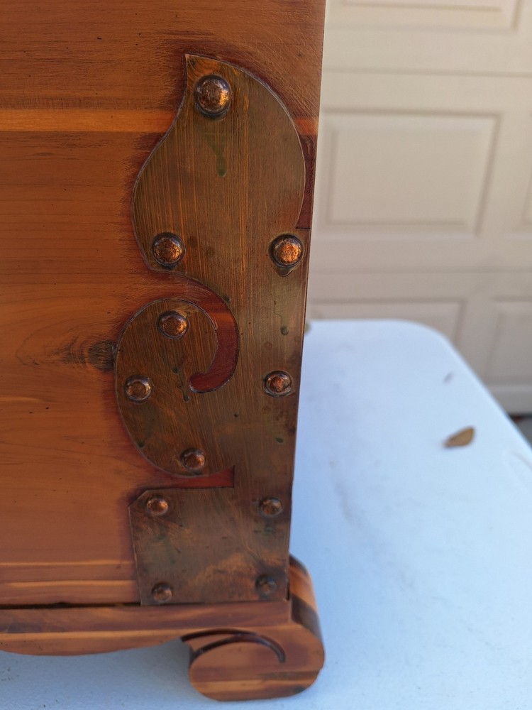 Vintage Solid Cedar Hope Chest – Circa 1930s – Refinished