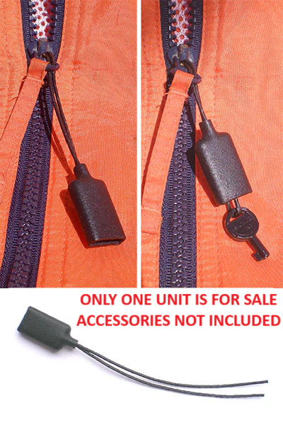 Shomer-Tec Zipper Pull Handcuff Key Integrated Into Common Zipper Pull USA MADE