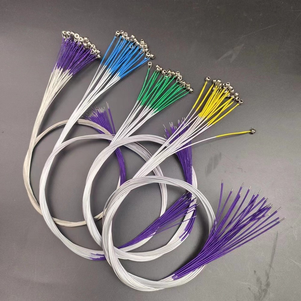 50 Set High quality Violin String Medium softness Fiddle strings wire 3/4-4/4