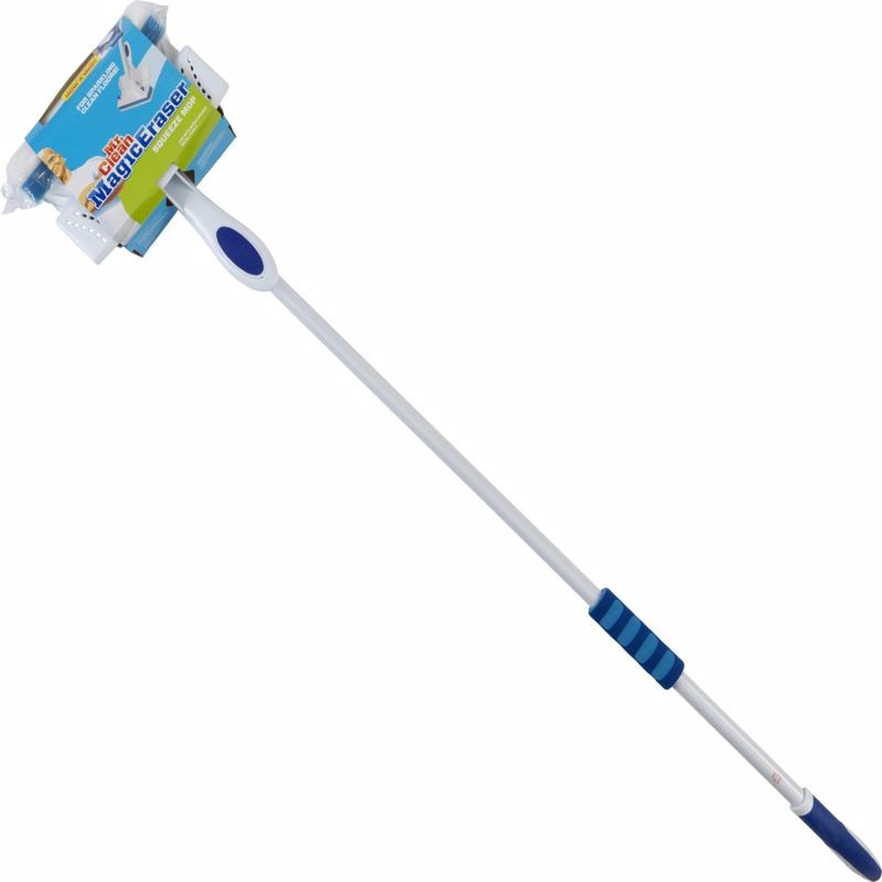 4-Pack Mr. Clean Magic Eraser 11" Squeeze Mop 53" Plastic Handle