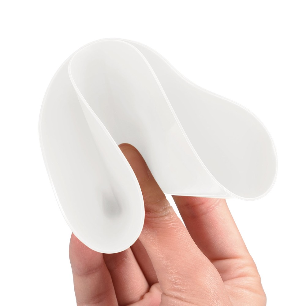 3Pcs Silicone Jar Opener Pad Bottle Lid Openers for Weak Hands White