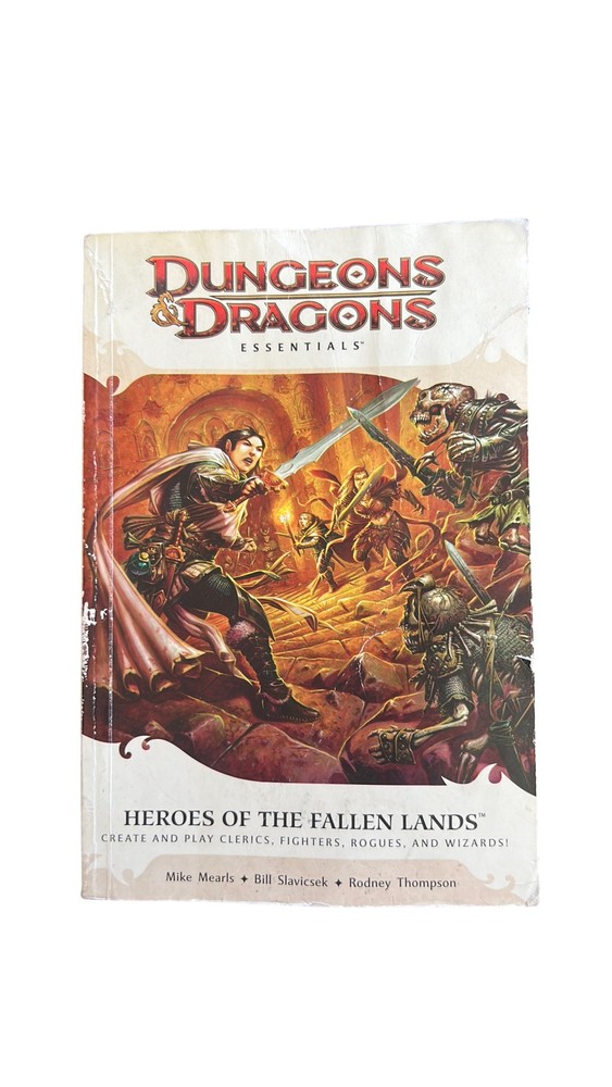 D&D Dungeons & Dragons Fallen Lands 4e 2010