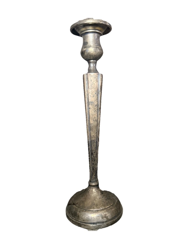 Vintage JW 925/1000 Sterling Silver 10" Candlestick