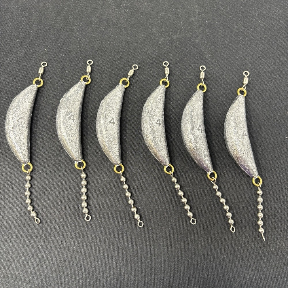 Spin Sinker 4 Ounce 6 Pack / 4oz Fishing weights