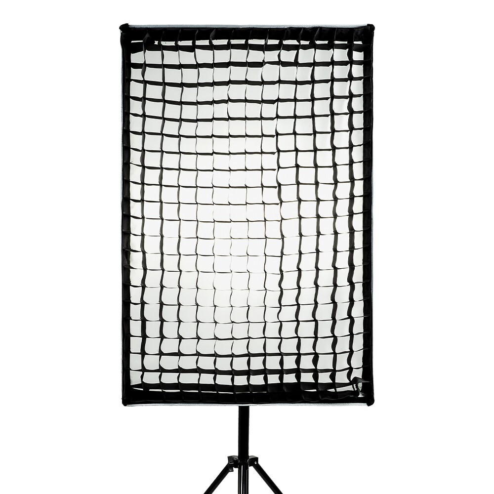 Aputure 60x90cm Strip Softbox w/Honycomb Grid For Studio Strobe Flash Light