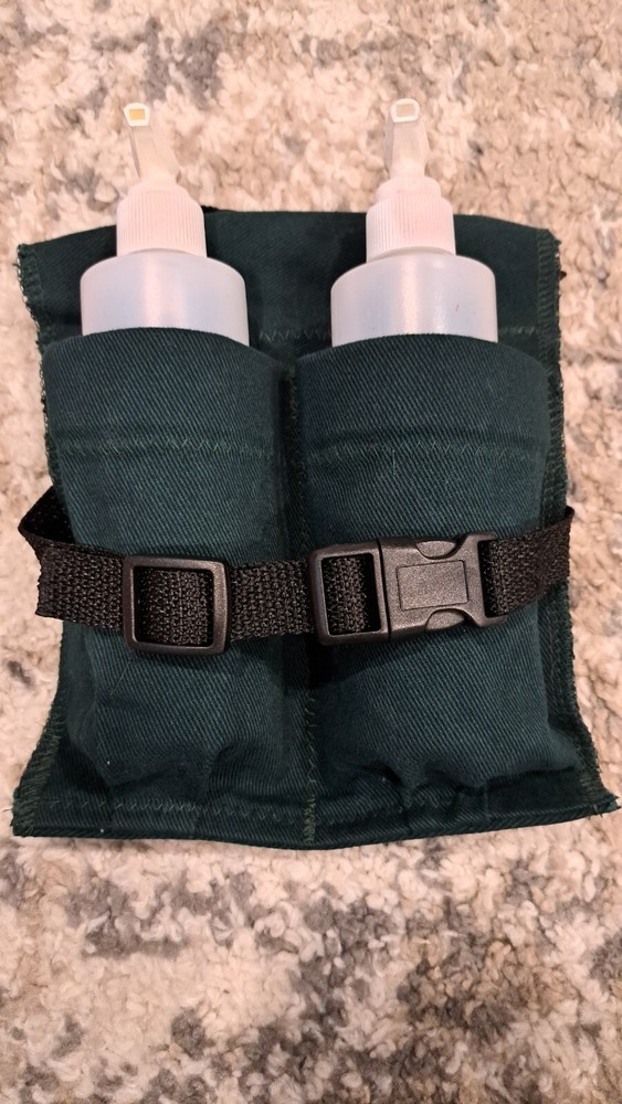 New Handmade Double Massage Holster W/ Pump bottles