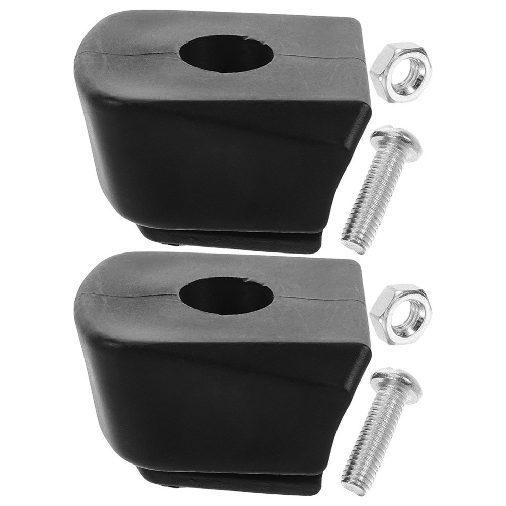 2 Pcs Skater Brake Block Roller Toe Stop Replacement Inline Skates Pad Non-slip